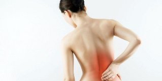 sharp pain in the back in the lumbar region